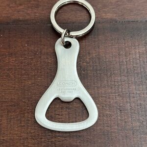 Coach Bottle Opener Keychain